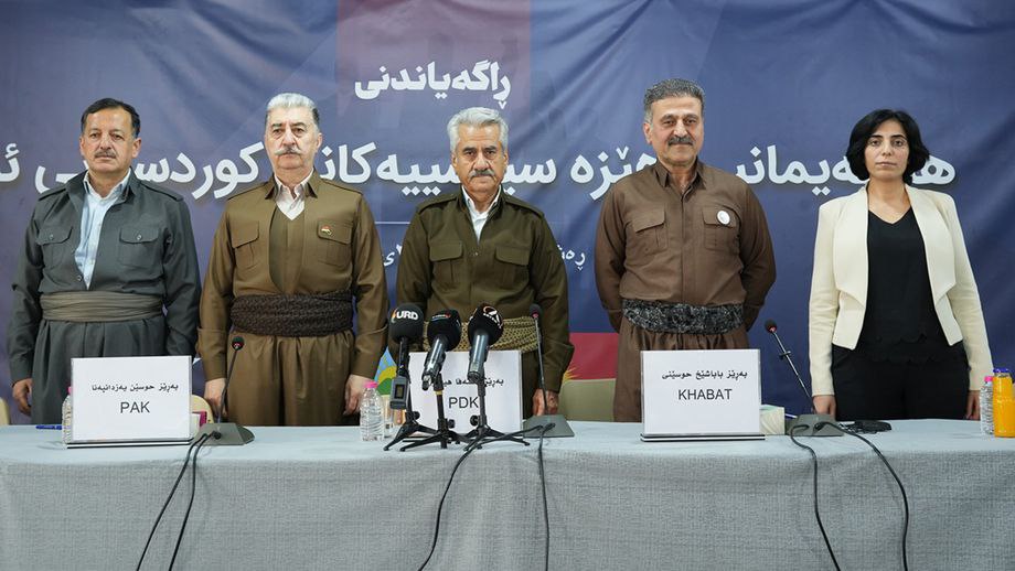 Five Iranian Kurdish Parties Form Coalition, Two Others Refrained